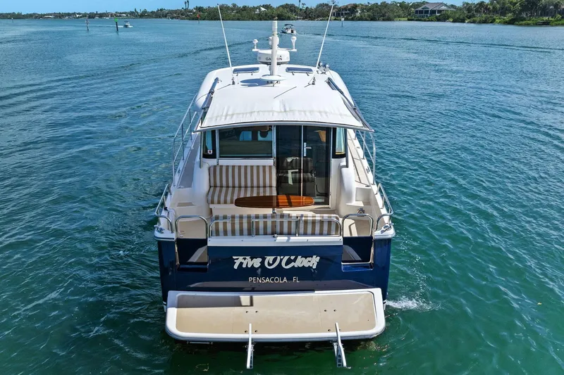 Five O'clock Yacht Photos Pics 2013 Sabre 38 Salon Express yacht cruising in Pensacola waters.