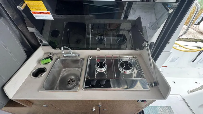 Sterling Lady Ix Yacht Photos Pics 2024 Beneteau Antares 9 Galley