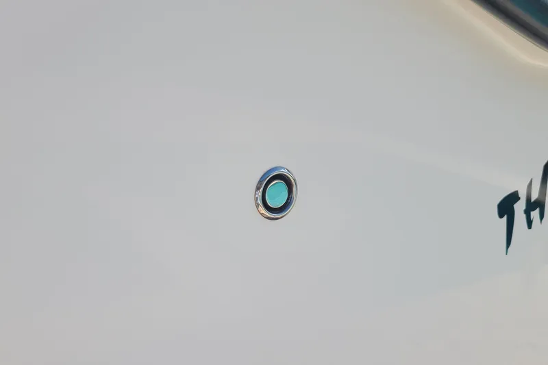 The Snapper Slapper Yacht Photos Pics Porthole on 2014 Boston Whaler 315 Conquest Pilothouse boat hull.