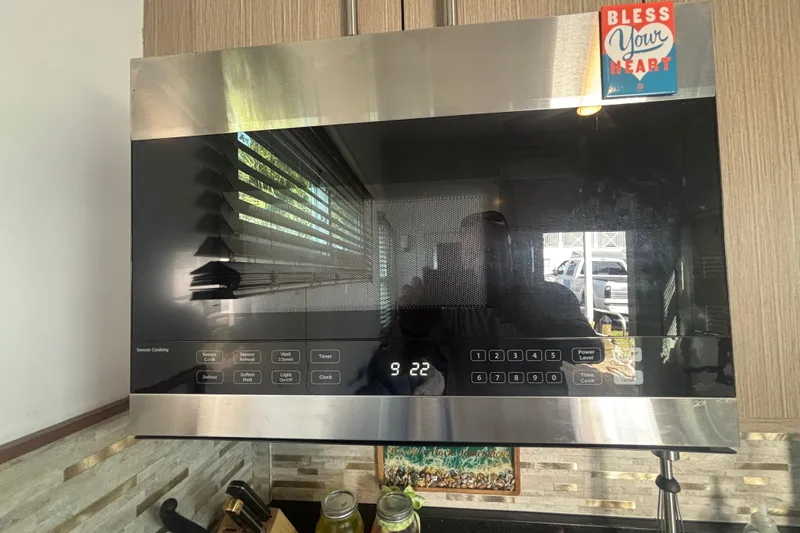 Miss Magnolia Yacht Photos Pics Galley microwave