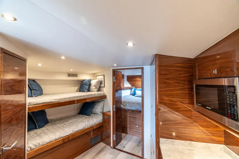 2026 Viking 46bf Yacht Photos Pics Viking 46 Billfish Upper and Lower Bunks