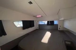  Yacht Photos Pics 2022 Fountaine Pajot Elba 45 cabin interior with modern design and ample natural light.