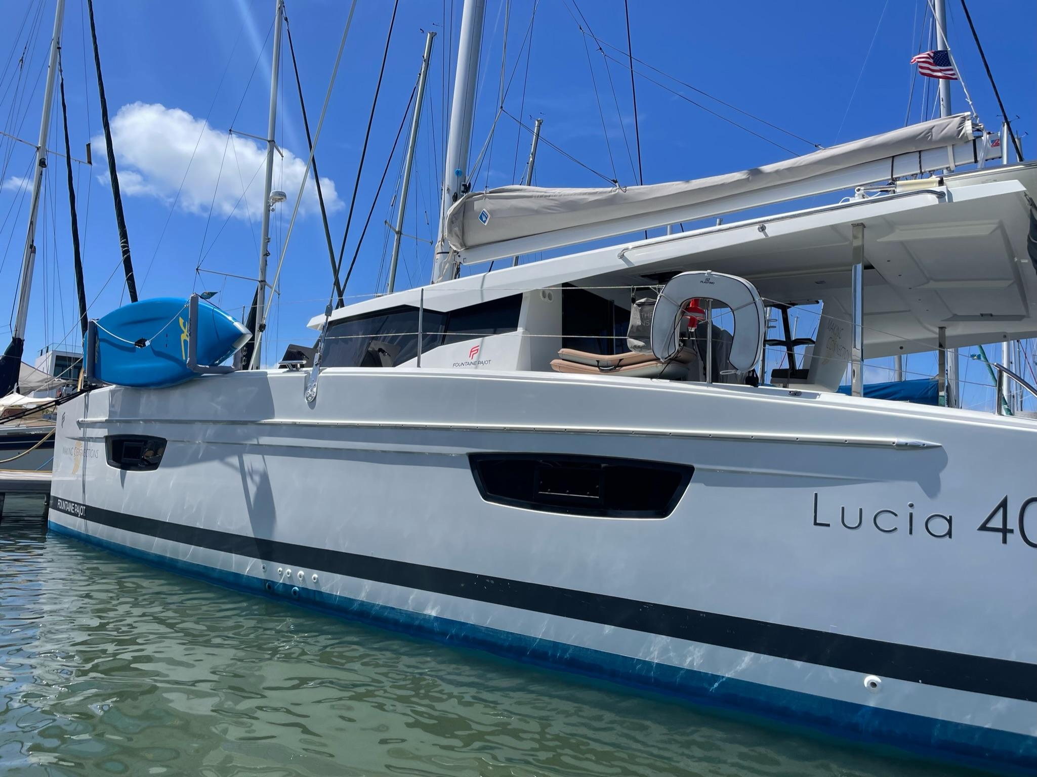 lucia 40 catamaran for sale