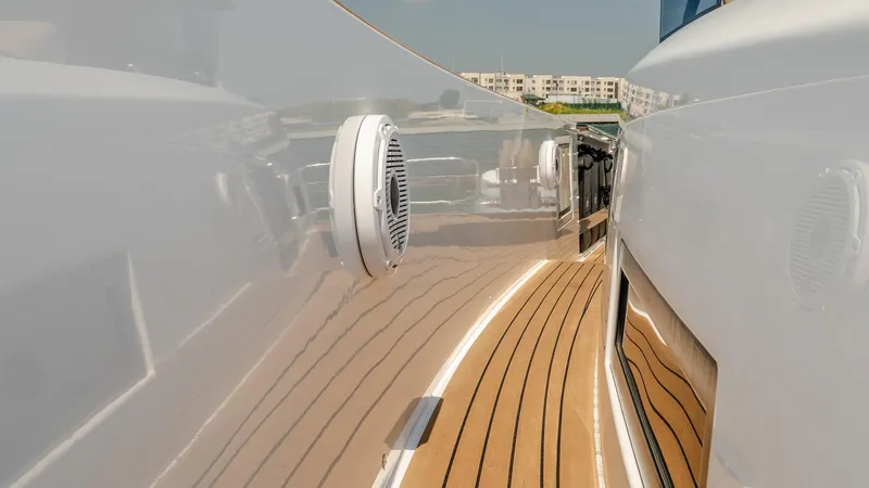  Yacht Photos Pics 2023 Pardo Yachts P38 deck with sleek design and modern features.