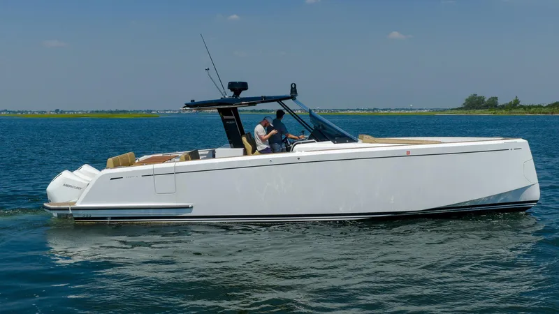  Yacht Photos Pics 2023 Pardo Yachts P38 cruising on calm blue waters.