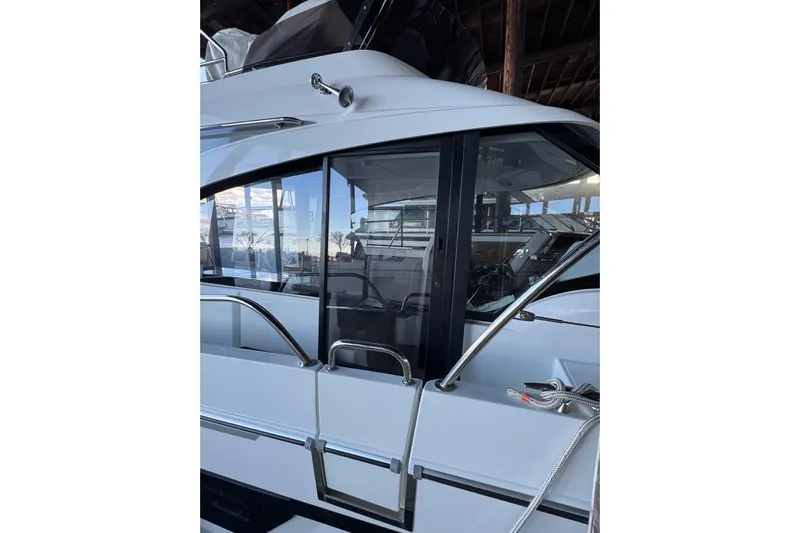  Yacht Photos Pics 2025 Beneteau Antares 11 Fly yacht, showcasing sleek design and modern features.