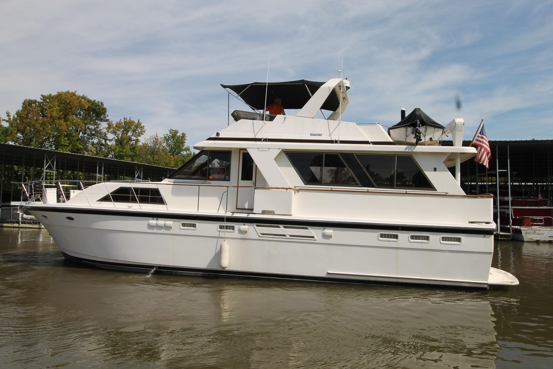 1991 Jefferson Marquessa 52 Extended Deckhouse - Weber Yachts