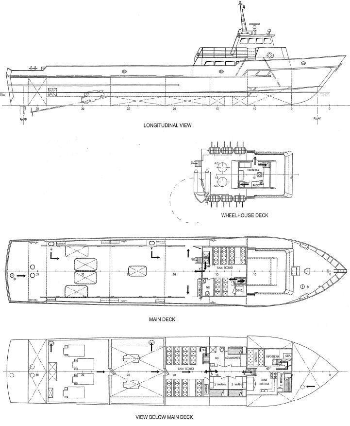 1982 Commercial Crew Utility Boat