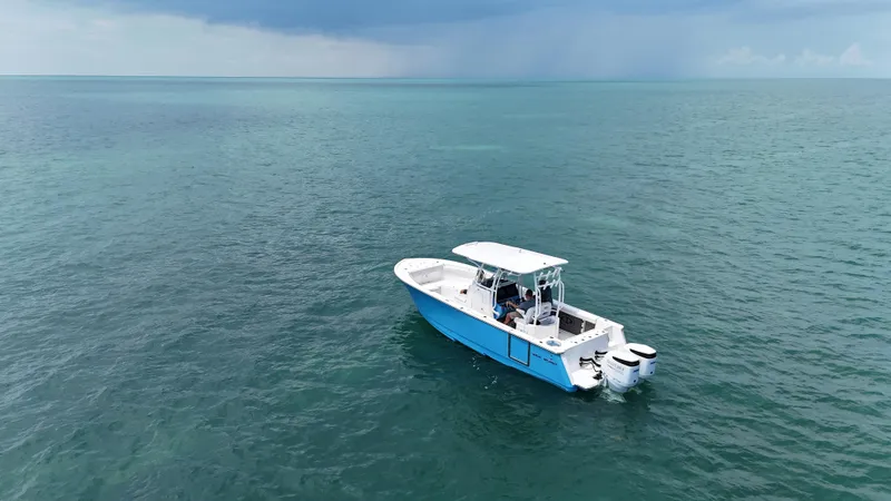  Yacht Photos Pics 2024 Sea Born SX281 Offshore LE boat on open water.