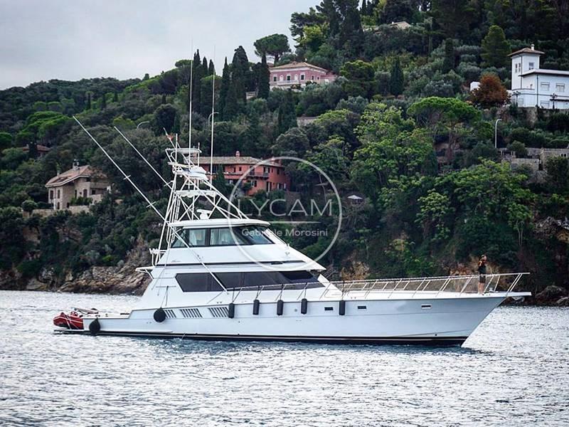 1997 Custom Hatteras 65 Enclosed