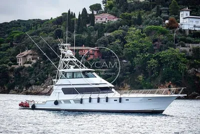 1997 Custom Hatteras 65 Enclosed