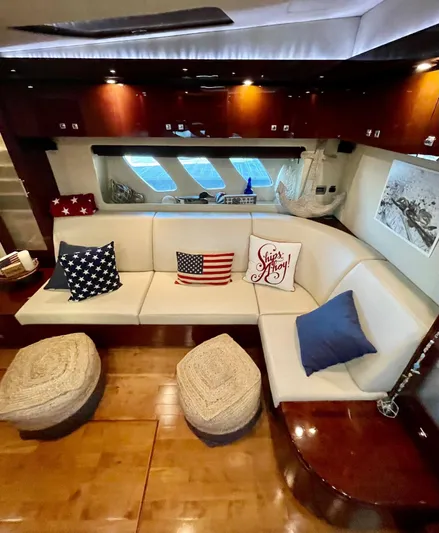 Positive Vibes Yacht Photos Pics 2008 Sea Ray 55 Sundancer   POSITIVE VIBES  Salon (2)