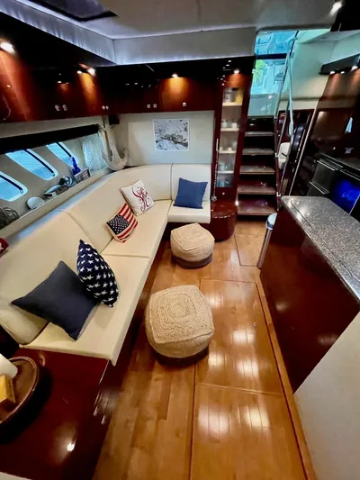 Positive Vibes Yacht Photos Pics 2008 Sea Ray 55 Sundancer   POSITIVE VIBES  Salon