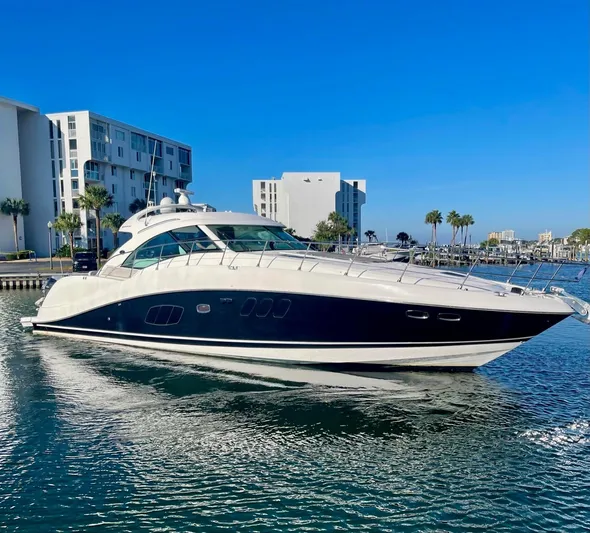 Positive Vibes Yacht Photos Pics 2008 Sea Ray 55 Sundancer   POSITIVE VIBES  STBD Bow