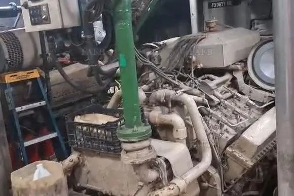  Yacht Photos Pics Industrial engine setup with complex wiring and machinery, custom model from 2009.