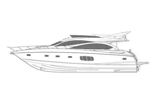 Azzurro Yacht Photos Pics Manufacturer Provided Image: Profile