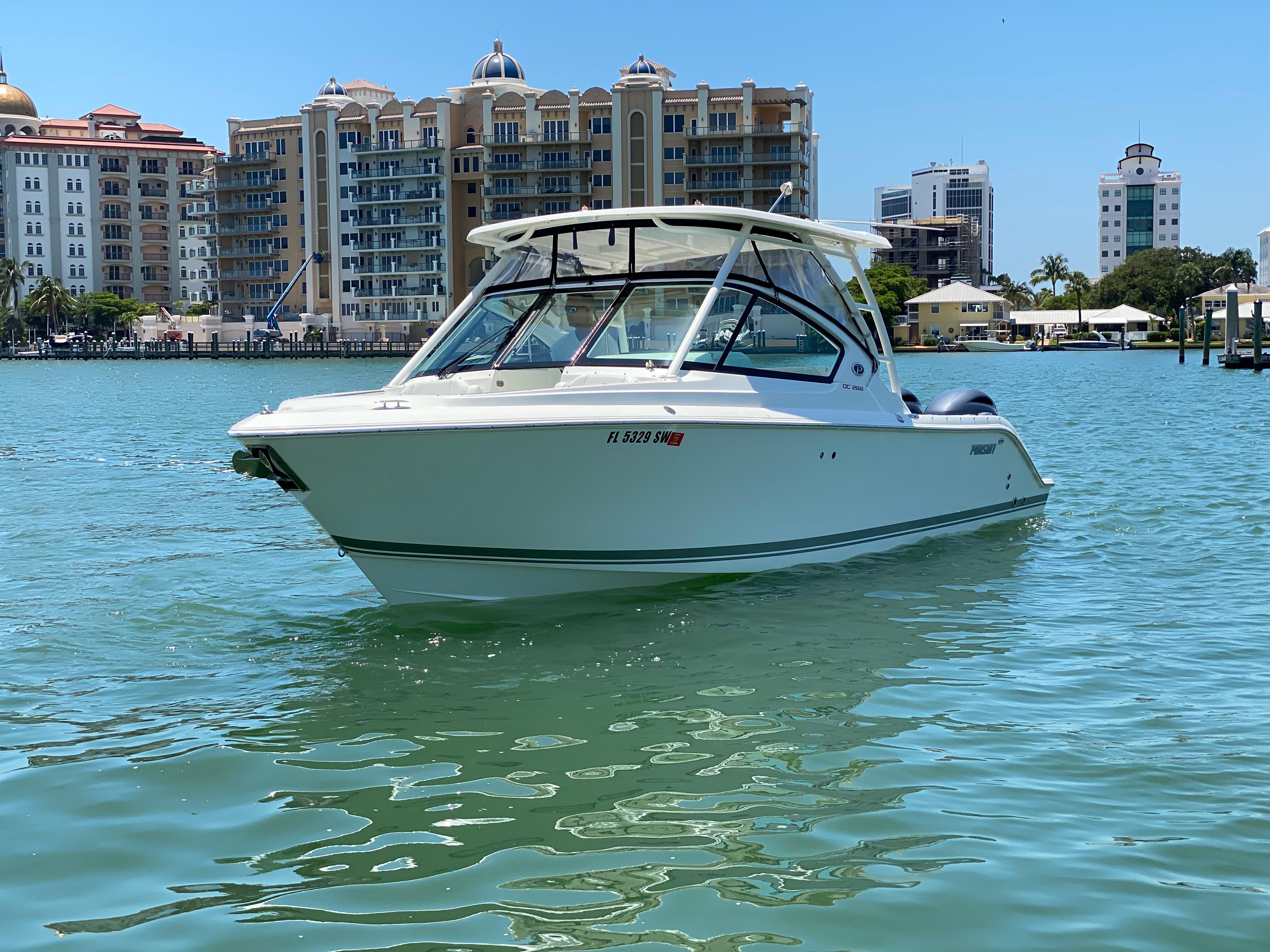 2021 Pursuit 266 DC Dual Console for sale YachtWorld