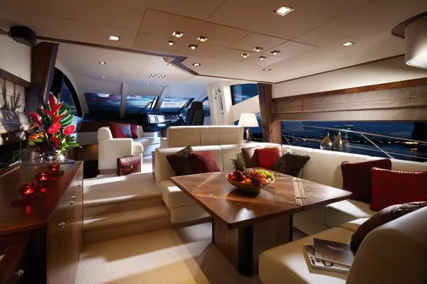  Yacht Photos Pics Manufacturer Provided Image: Saloon