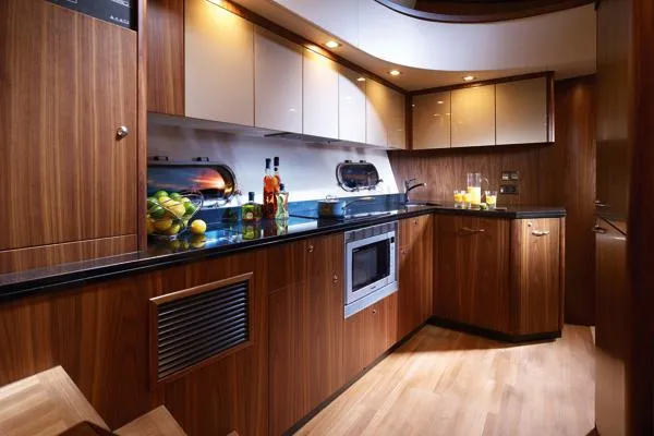  Yacht Photos Pics Manufacturer Provided Image: Galley