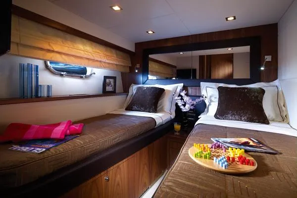  Yacht Photos Pics Manufacturer Provided Image: Guest Cabin