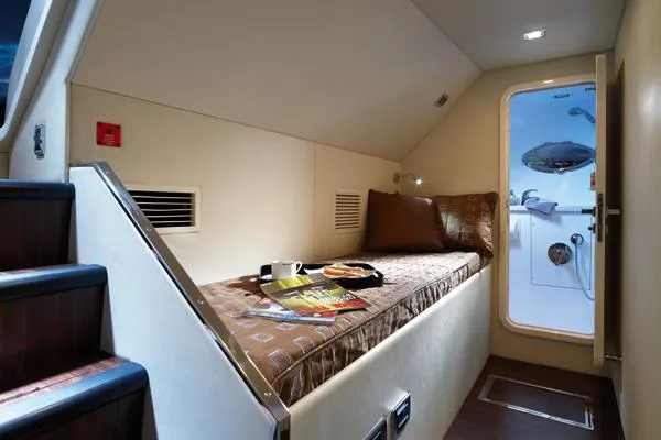  Yacht Photos Pics Manufacturer Provided Image: Crew Cabin