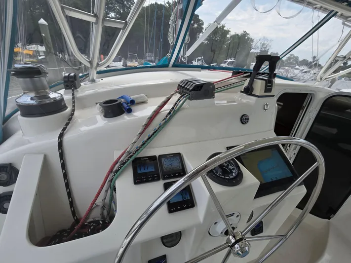 Storyteller Yacht Photos Pics The Helm, where everything happens