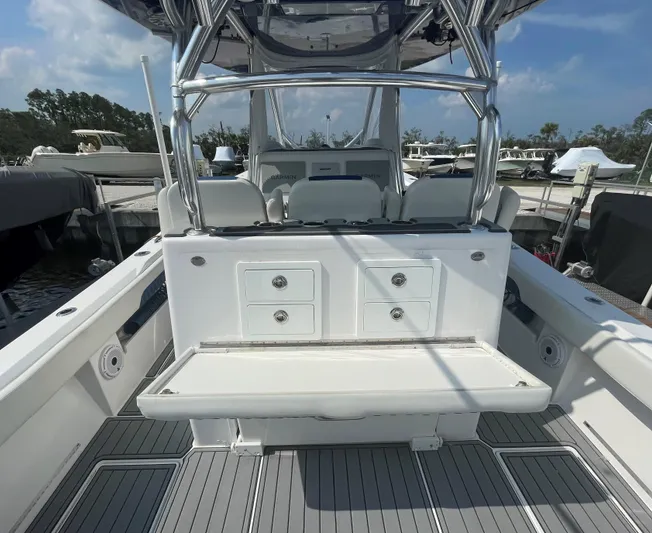 Alchemist Yacht Photos Pics Front Runner 36 Alchemist- Tackle Storage