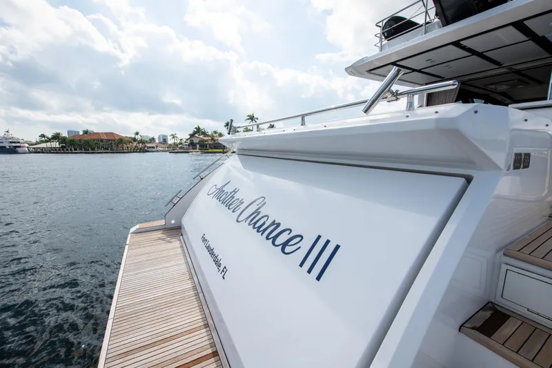 Another Chance III Yacht Photos Pics Azimut 70 Second Chance III - Swim Platform