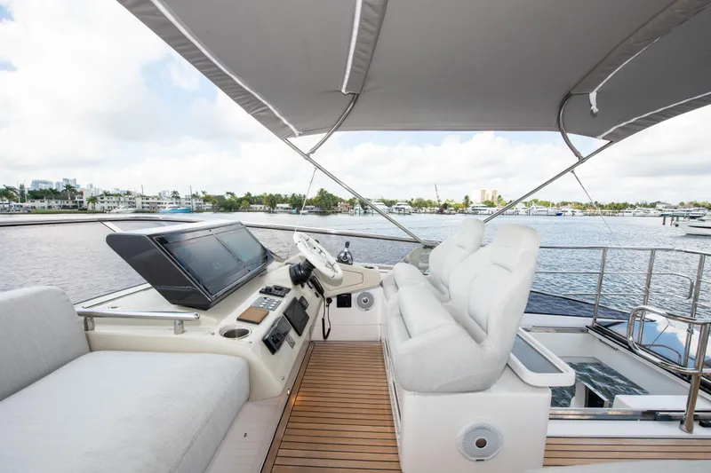 Another Chance III Yacht Photos Pics Azimut 70 Second Chance III -Fly Helm