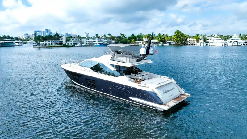 Another Chance III Yacht Photos Pics Azimut 70 Second Chance III - Exterior Profile