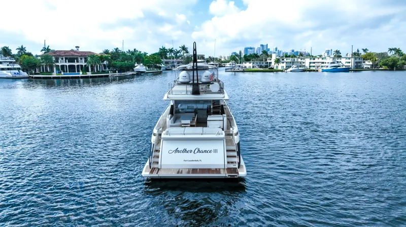 Another Chance III Yacht Photos Pics Azimut 70 Second Chance III - Exterior Profile