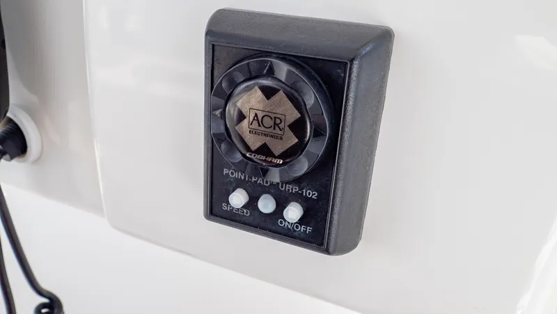  Yacht Photos Pics ACR control panel on 2008 Intrepid 370 Cuddy boat dashboard.