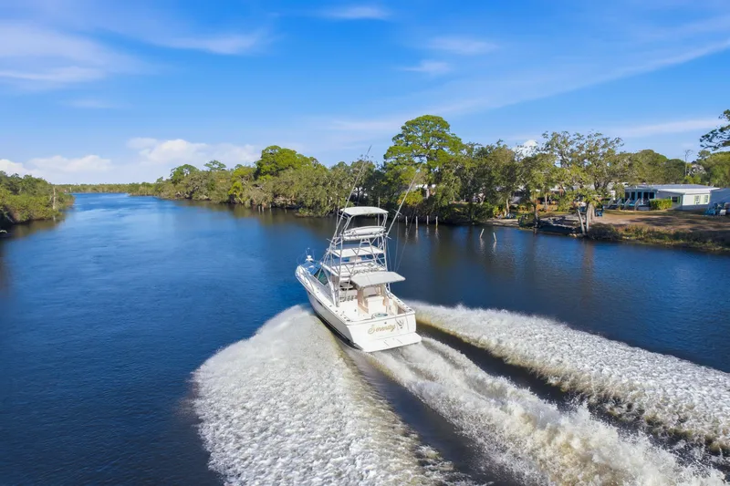 Serenity Yacht Photos Pics Tiara 31 Serenity- Running Profile