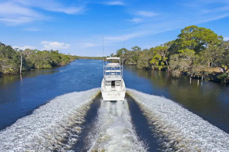 Serenity Yacht Photos Pics Tiara 31 Serenity- Running Profile