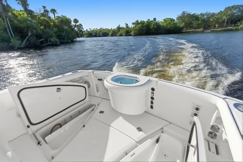 Serenity Yacht Photos Pics Tiara 31 Serenity- Cockpit and Storage