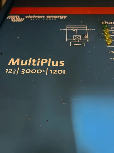 Ruby Lee Yacht Photos Pics Victron Energy MultiPlus inverter on 2006 Island Packet 445 sailboat.