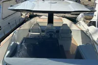 2023 Solaris Power 40 Open yacht with sleek design and modern cockpit.