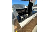 2023 Solaris Power 40 Open yacht kitchen area with sleek design and modern amenities.