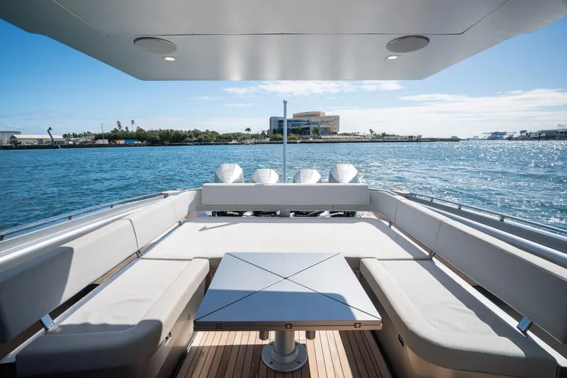 Sea Sea II Yacht Photos Pics Luxurious 2022 Novamarine BS 160 Outboard yacht with spacious seating and scenic ocean view.