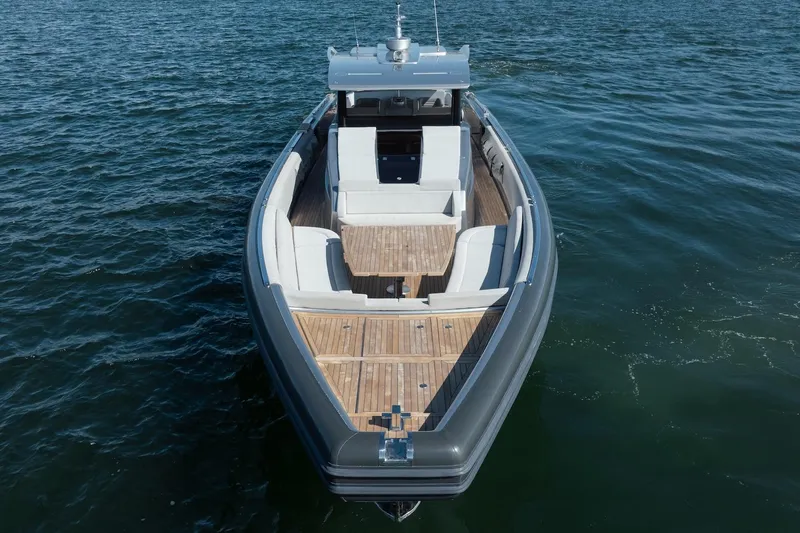 Sea Sea II Yacht Photos Pics Novamarine BS 160 Outboard 2022 boat on water, featuring sleek design and spacious deck.