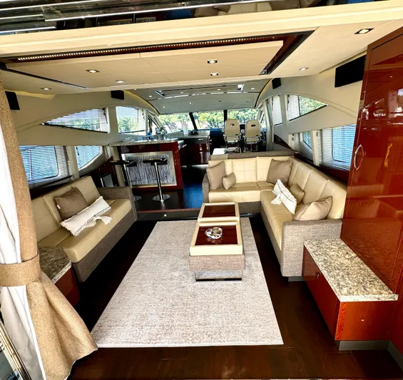 Kimberlee Dawn Yacht Photos Pics Interior Looking Forward