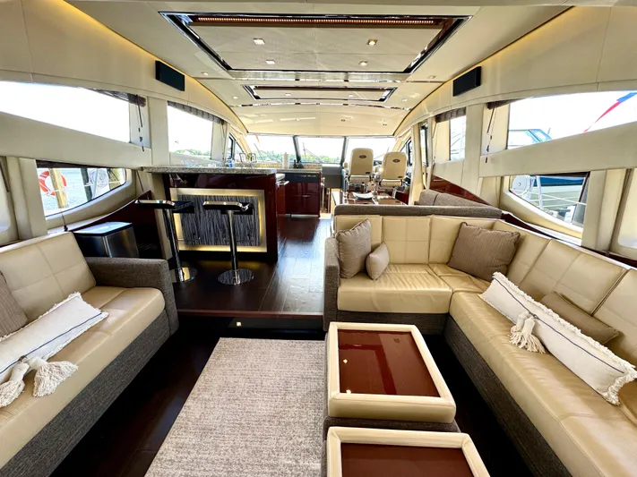 Kimberlee Dawn Yacht Photos Pics Interior Looking Forward