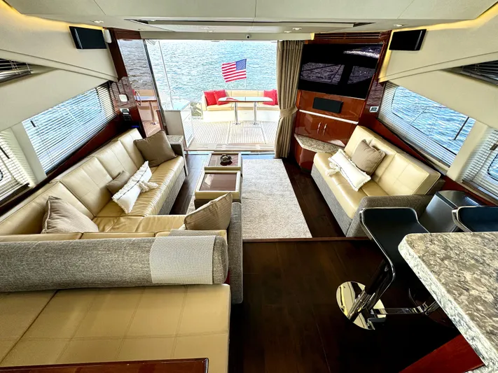 Kimberlee Dawn Yacht Photos Pics Salon Area Looking Aft