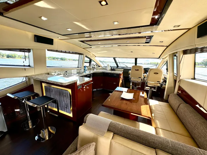 Kimberlee Dawn Yacht Photos Pics Interior Looking Forward