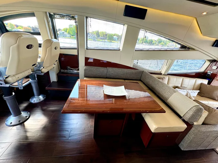 Kimberlee Dawn Yacht Photos Pics Dinette Table - High Gloss Cherry