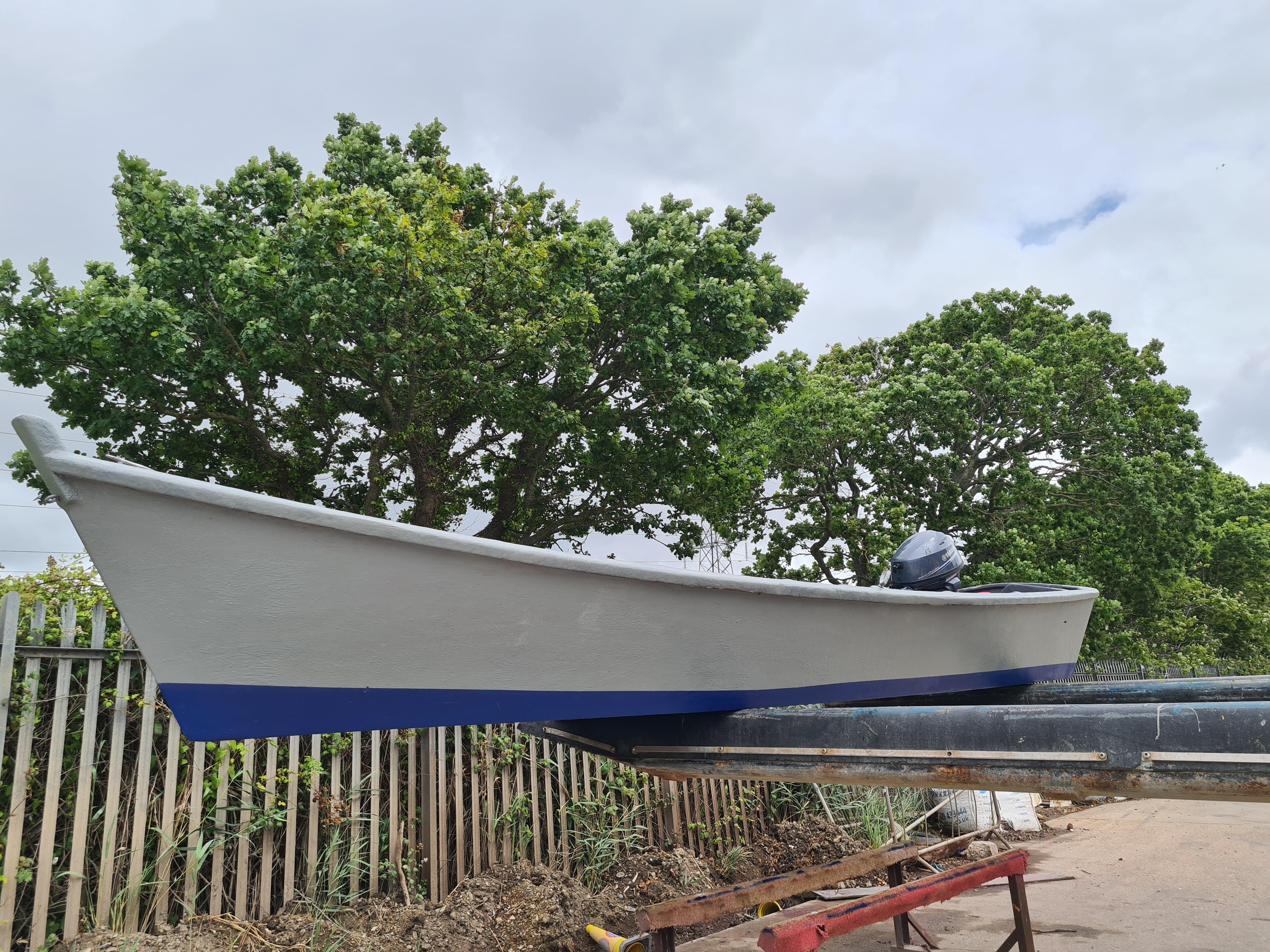 Custom Poole canoe 7m 2001 Dorset Boats and Outboards