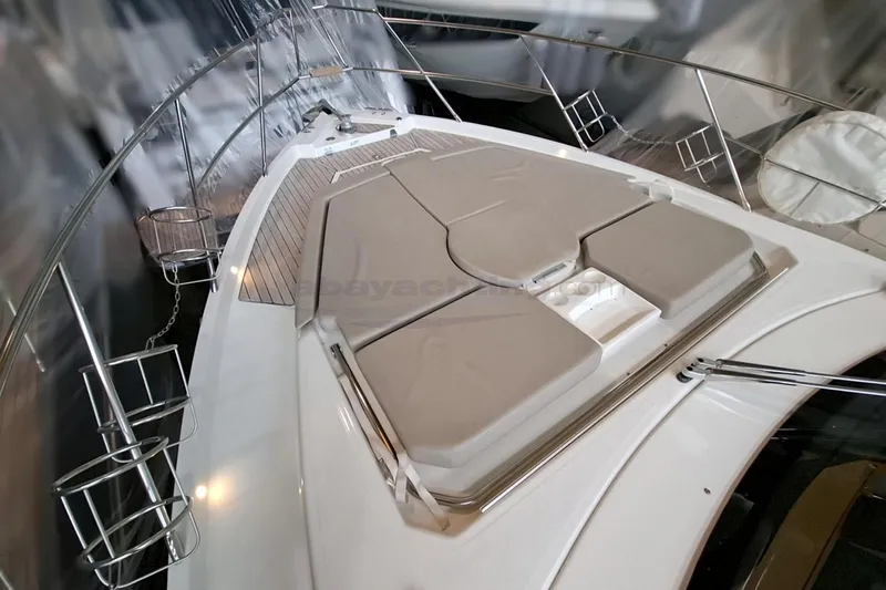  Yacht Photos Pics 2020 Cranchi M44 HT yacht with spacious sunbathing deck and sleek design.