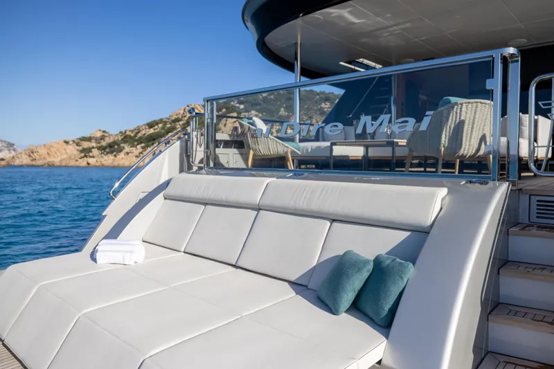 Filippetti F100 Yacht Photos Pics Luxurious 2026 Filippetti F100 yacht with elegant seating, ocean view, and modern design.