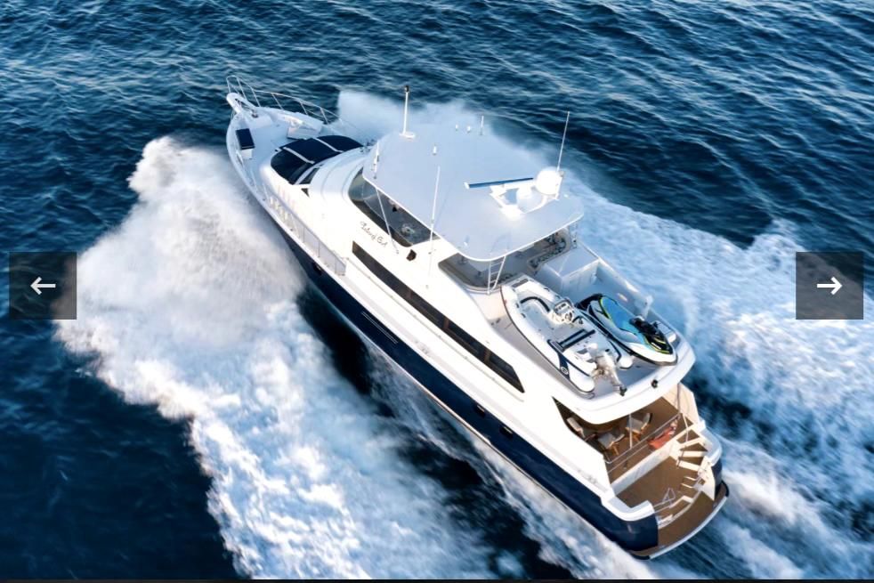 2002 Hatteras 75 
