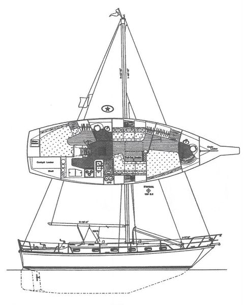 1996 Island Packet 40